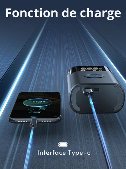 Compresor de Aire Portátil Compacto y Potente