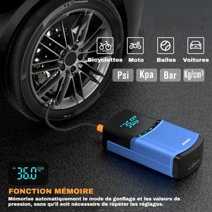 Compresor y Potenciador de Batería Potente y Compacto