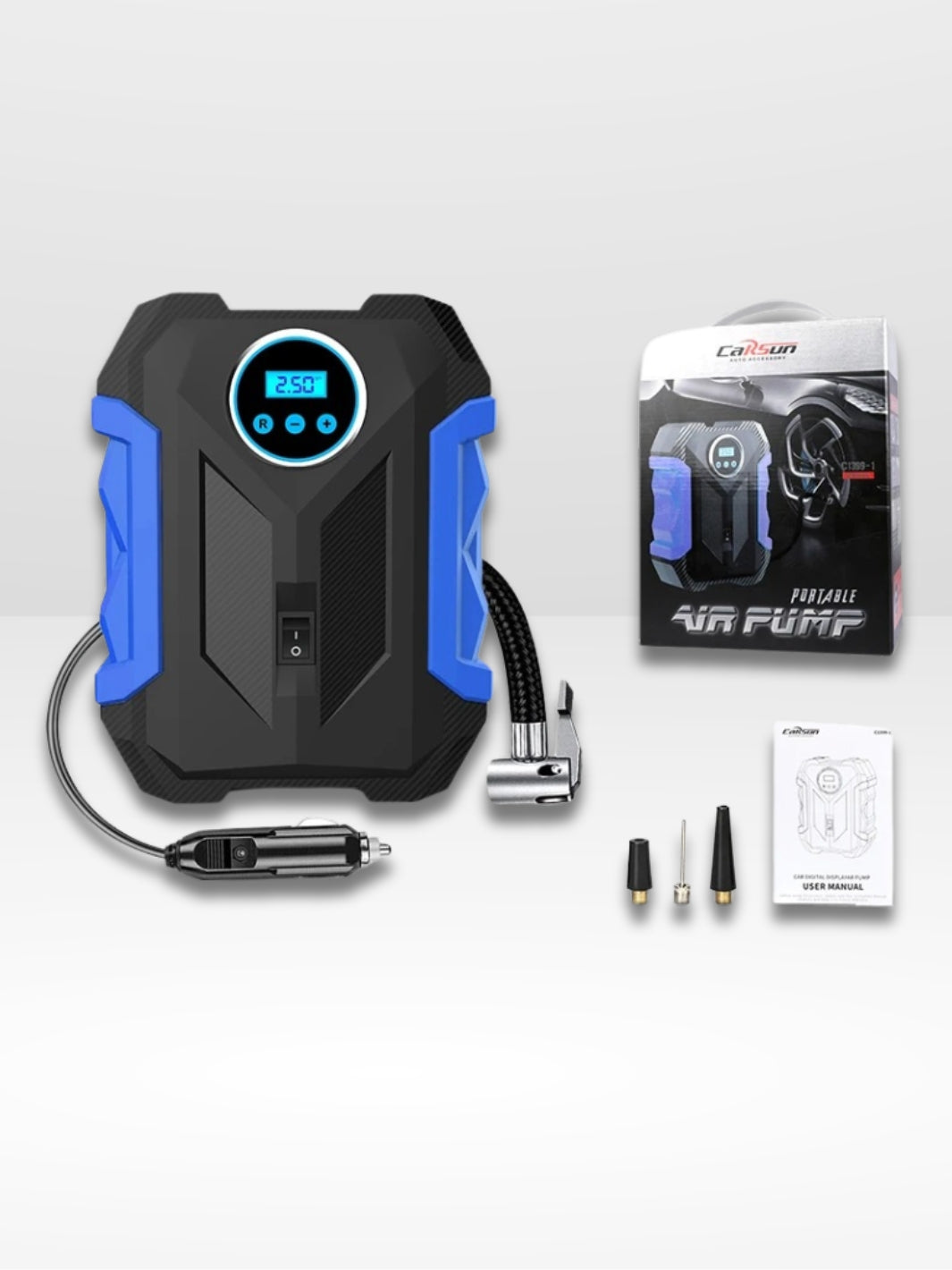 Compresor de Neumáticos Portátil y Silencioso