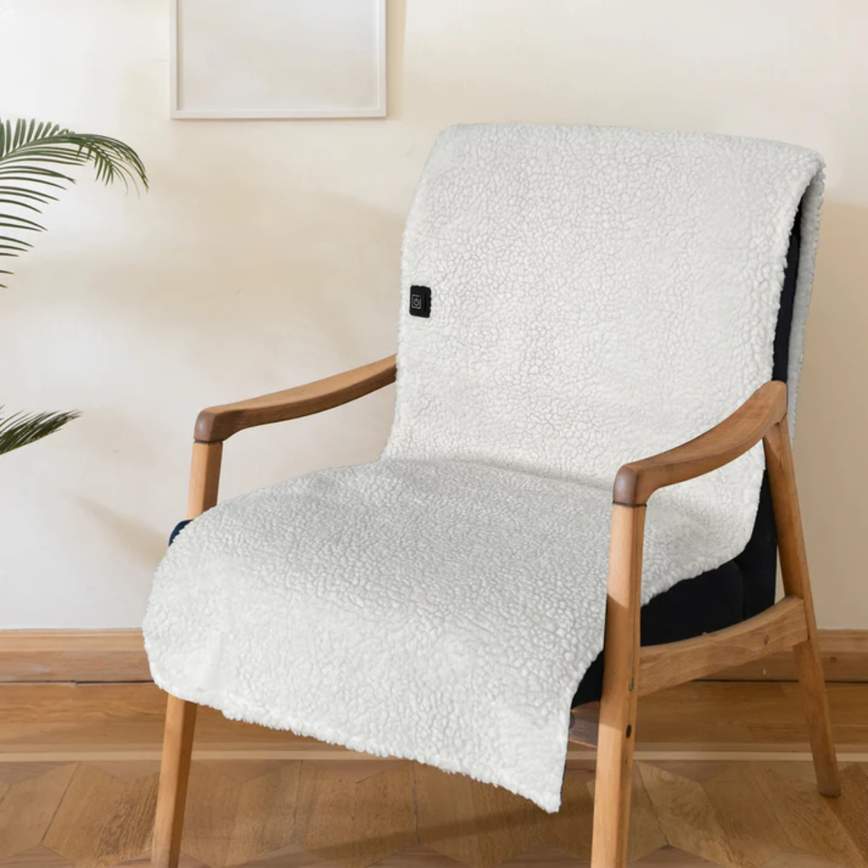 Alfombra Calefactable Eléctrica Ajustable para Sofá y Silla