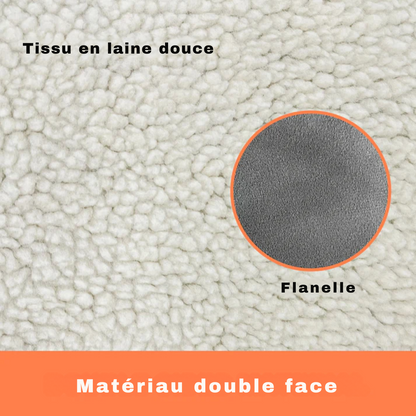 Alfombra Calefactable Eléctrica Ajustable para Sofá y Silla