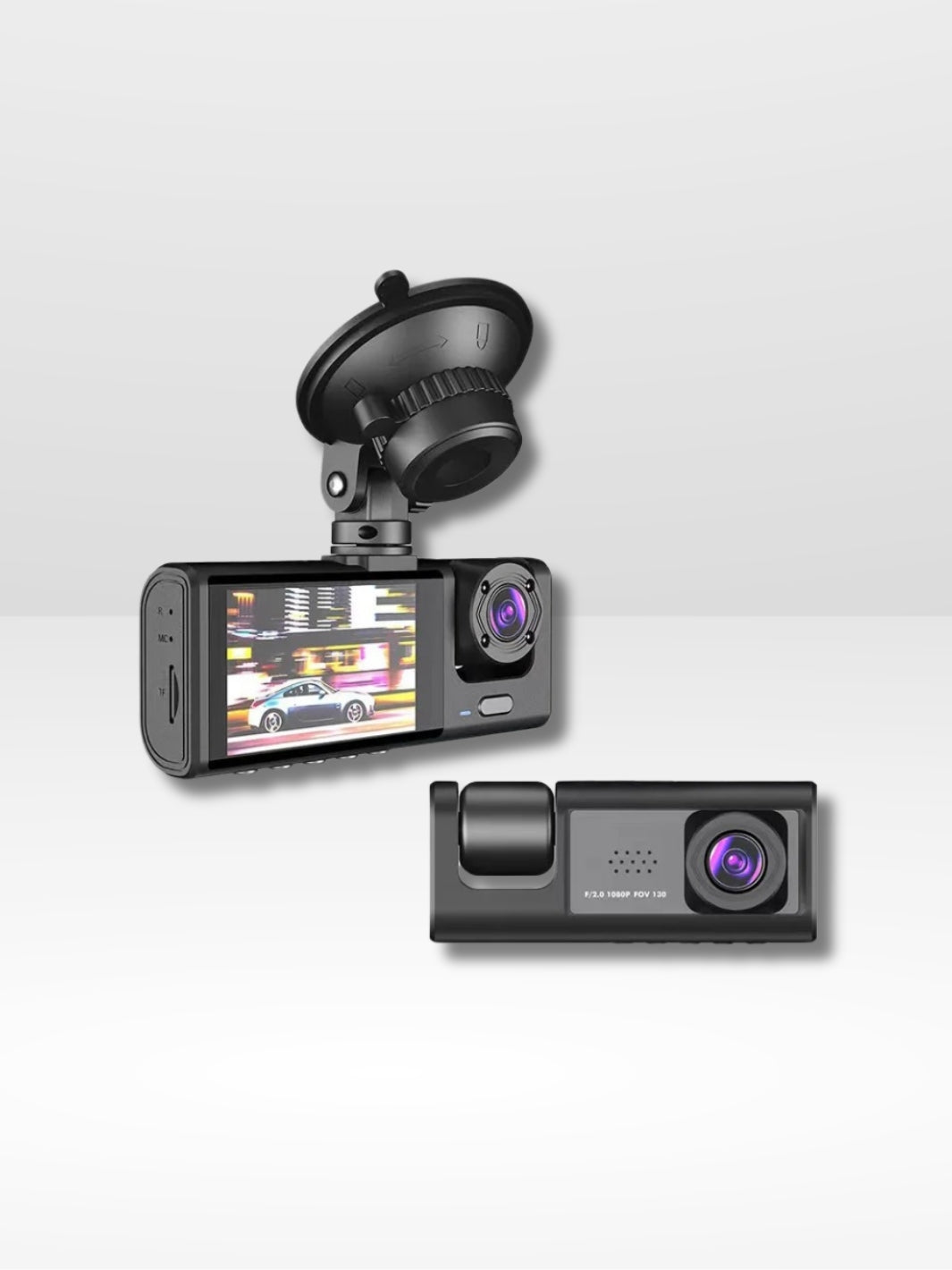 Cámara para Coche Doble Sistema Delantero/Trasero Full HD