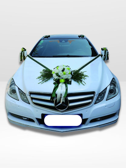 Guirnalda de Boda para Coche Romántica