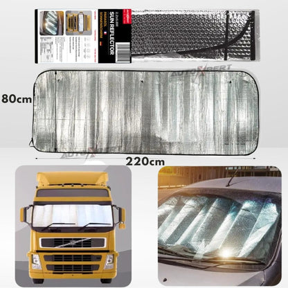 Parasol para Coche Negro con Logo Cool Ride