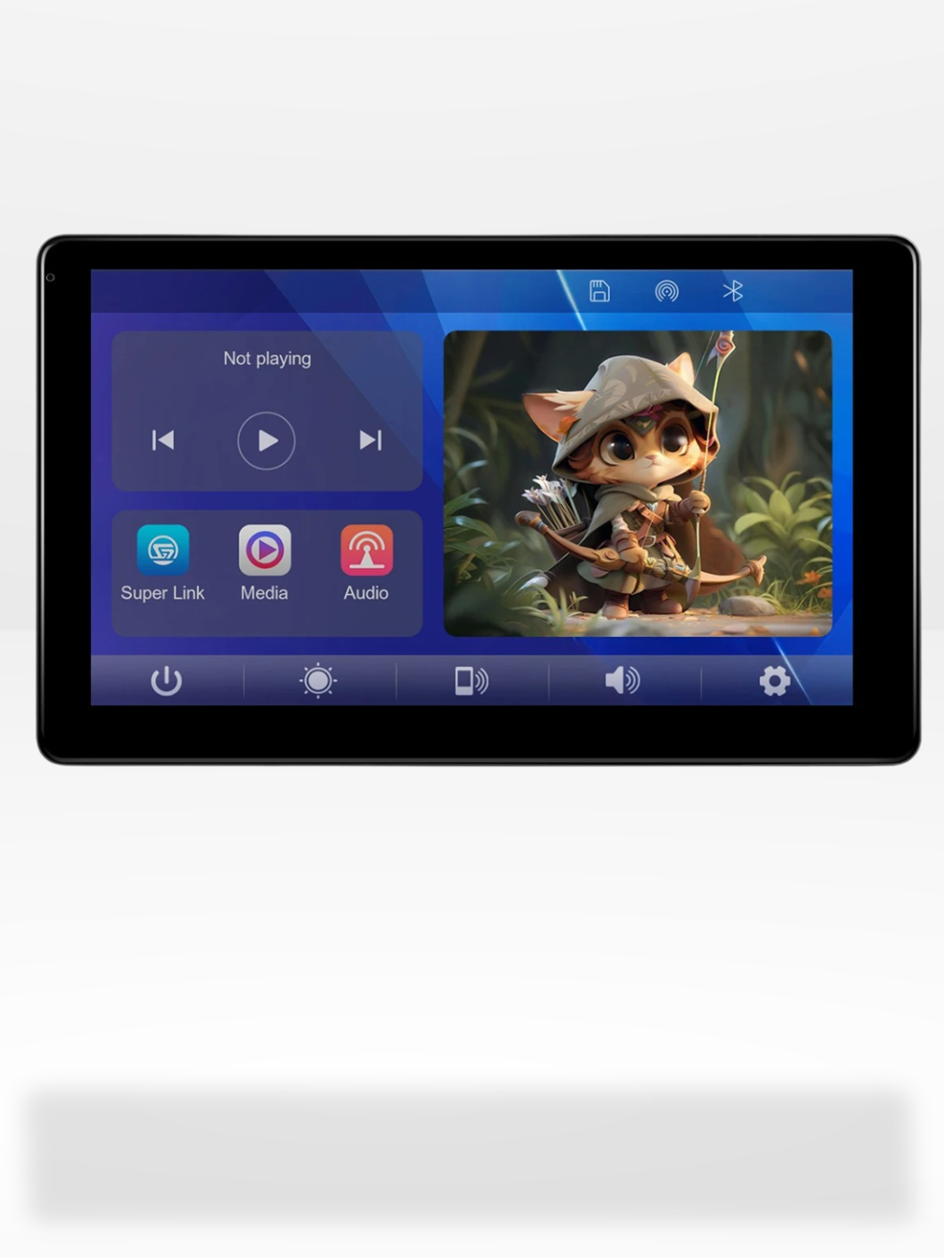 Pantalla GPS para Coche de 10 Pulgadas con CarPlay y Android Auto