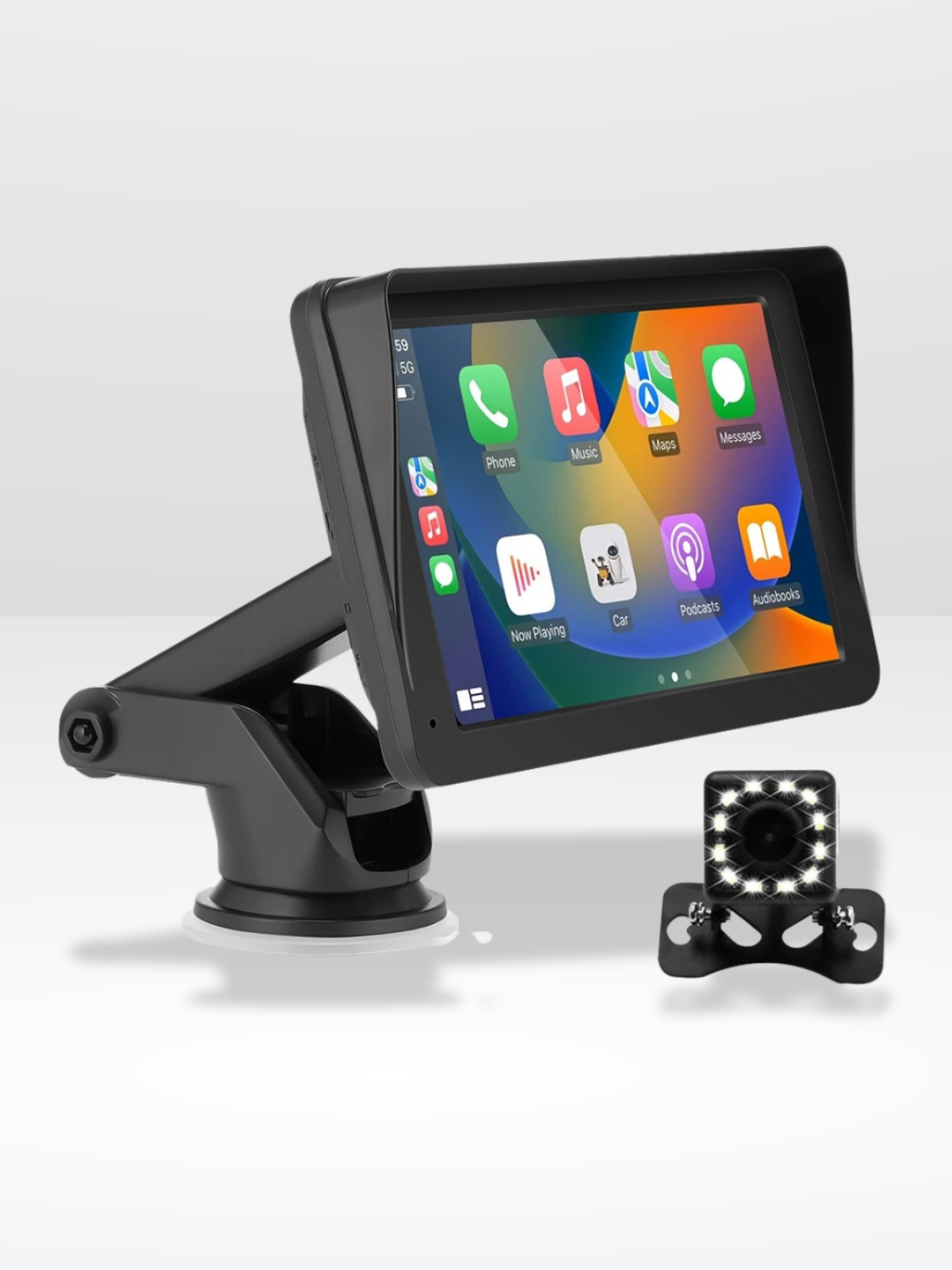 Pantalla GPS Carplay para Coche con Navegación