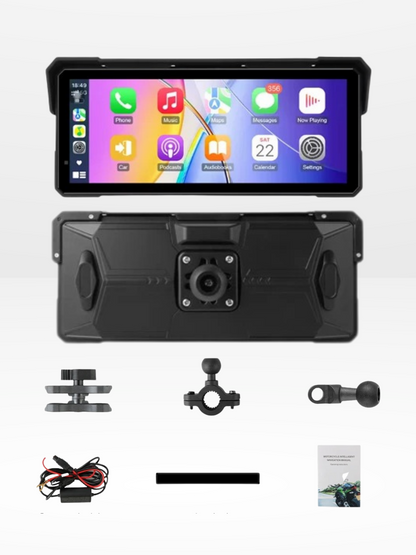 Pantalla GPS Moto Impermeable y Universal para Carplay