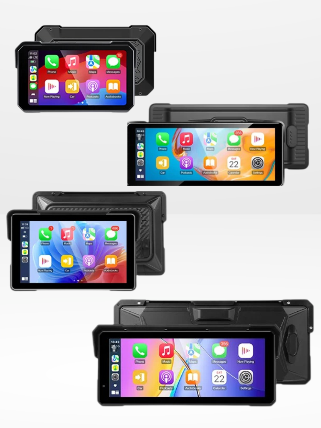 Pantalla GPS Moto Impermeable y Universal para Carplay