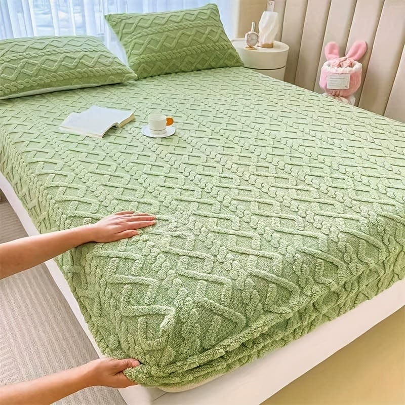 Funda de Cama Elegante y Transpirable con Fundas de Almohada Gratis