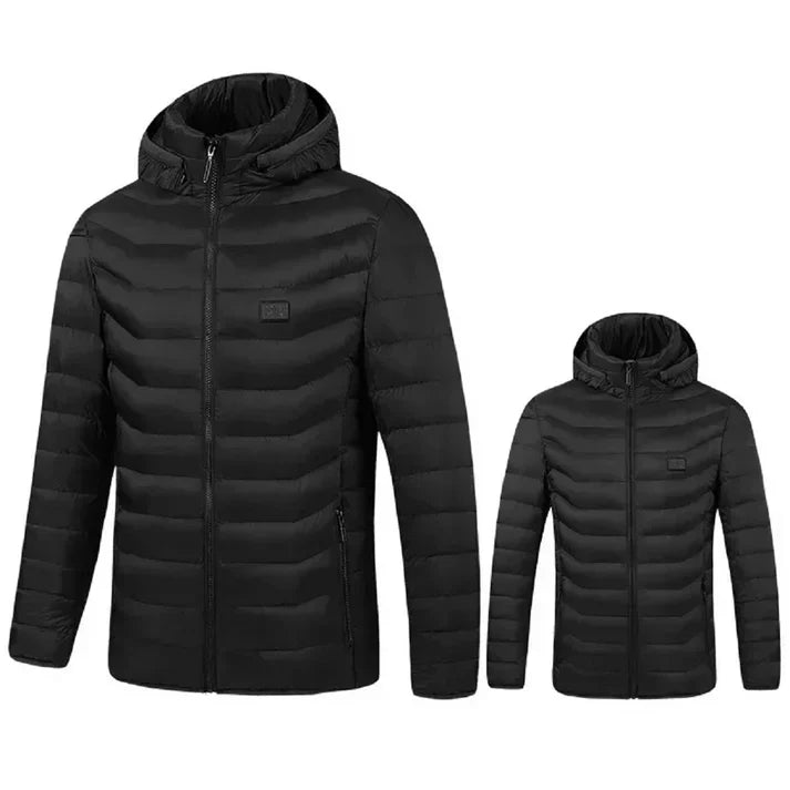 Chaqueta Eléctrica Calefactable con 21 Zonas de Calor