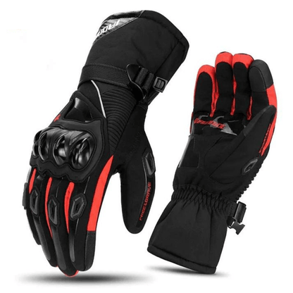 Guantes de moto impermeables y resistentes