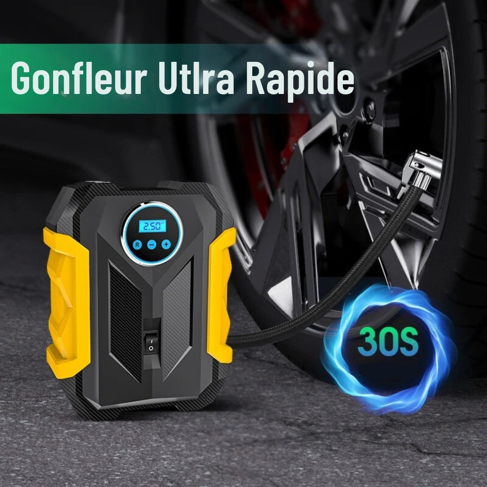 Compresor de Neumáticos Portátil y Silencioso