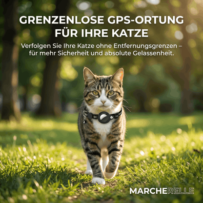 Macherelle™ – Collar GPS para Gato Sin Suscripción | Compatible con iOS y Android