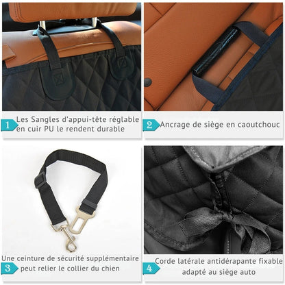 Funda para Coche para Perro Confort y Protección