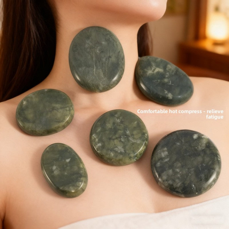 Piedras Calientes de Masaje de Jade Natural