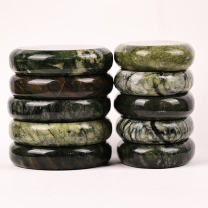 Piedras Calientes de Masaje de Jade Natural