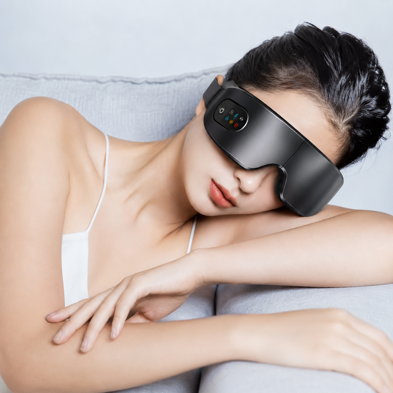 Mascarilla de Relajación Calefactable para los Ojos