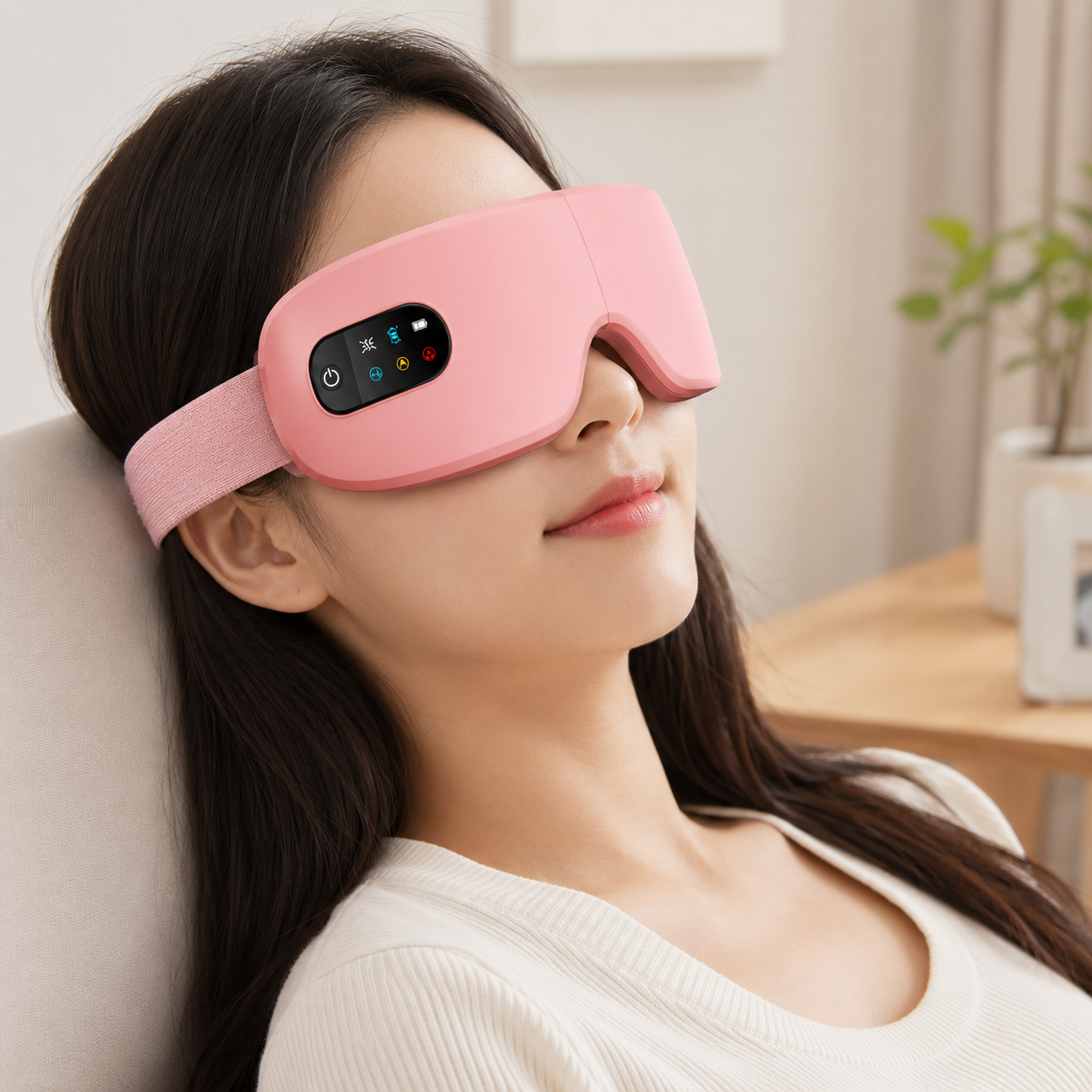 Mascarilla de Relajación Calefactable para los Ojos