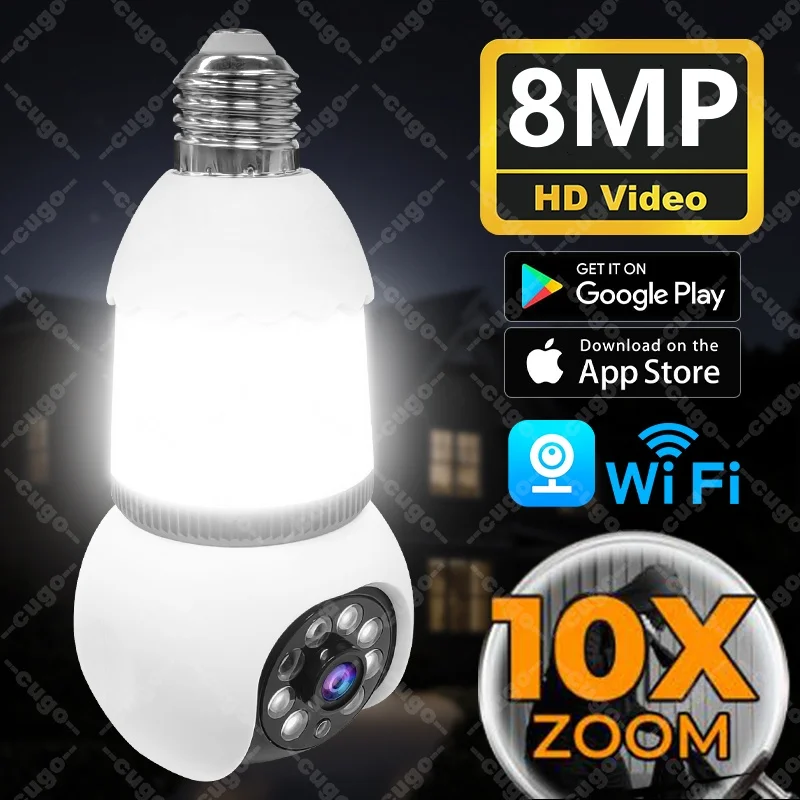 Marcherelle™ – Cámara de Seguridad con Bombilla LED de Visión en Color