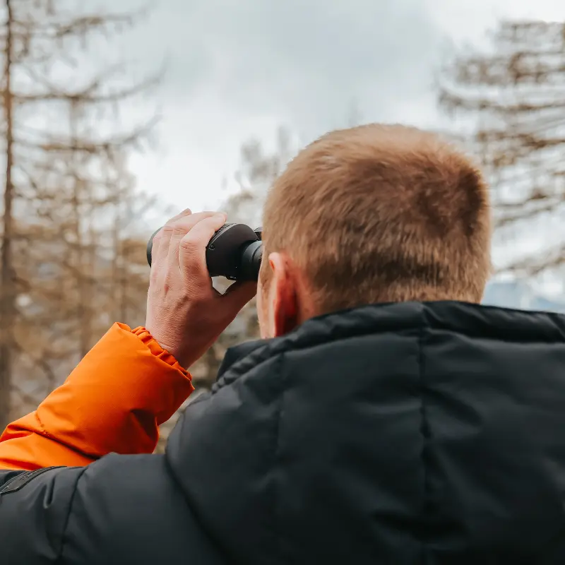 Marcherelle™ – Binoculares de Senderismo Zoom 10x para Observación en Montaña