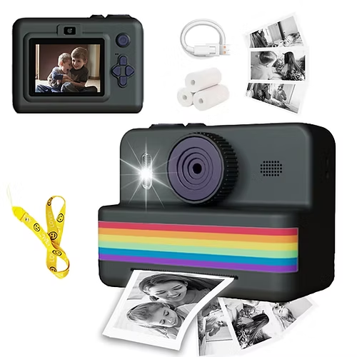 Marcherelle™ – Cámara para Niños con Impresión Instantánea Creativa