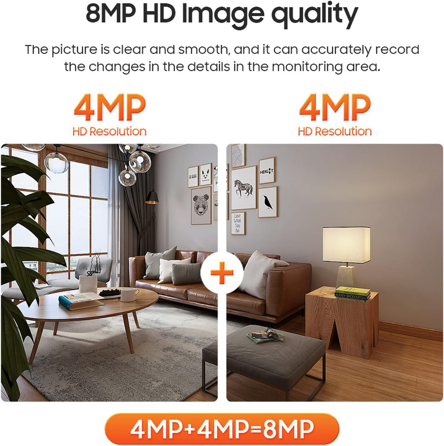 Marcherelle™ – Cámara de Seguridad WiFi Doble Lente Visión HD