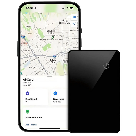 Marcherelle™ – Tarjeta de seguimiento de cartera ultrafina para localización fácil
