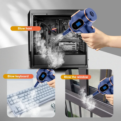 Marcherelle™ – Aspiradora inalámbrica para coche con succión ciclónica