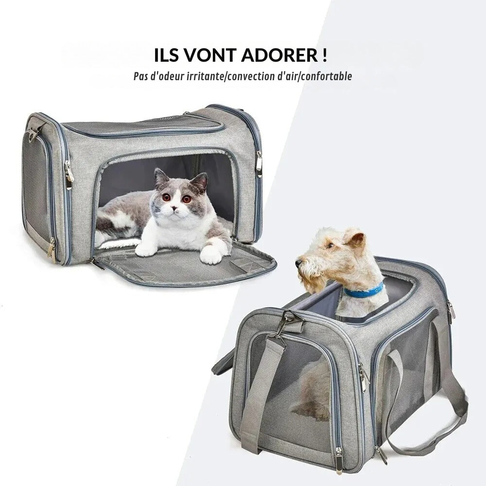 Bolsa de Transporte para Perro para Coche Cómoda y Segura