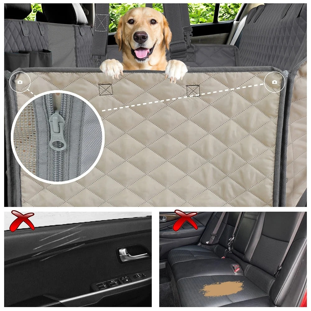 Funda de Asiento de Coche para Perro de Calidad Superior