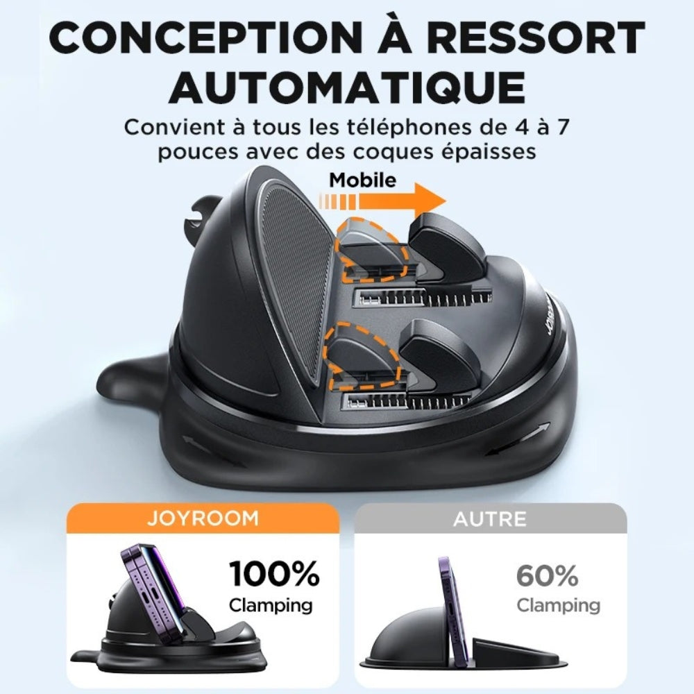 Soporte para Teléfono de Coche Universal con Ventosa