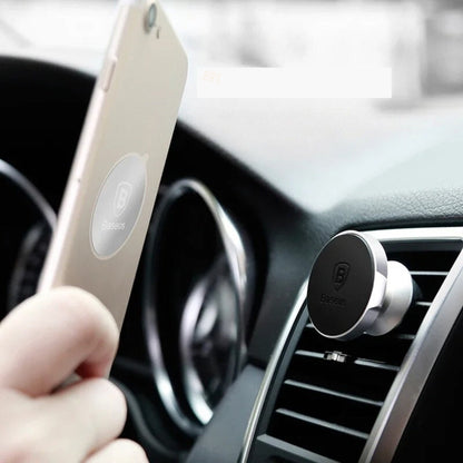 Soporte para Teléfono de Coche con Imán para Rejilla de Ventilación