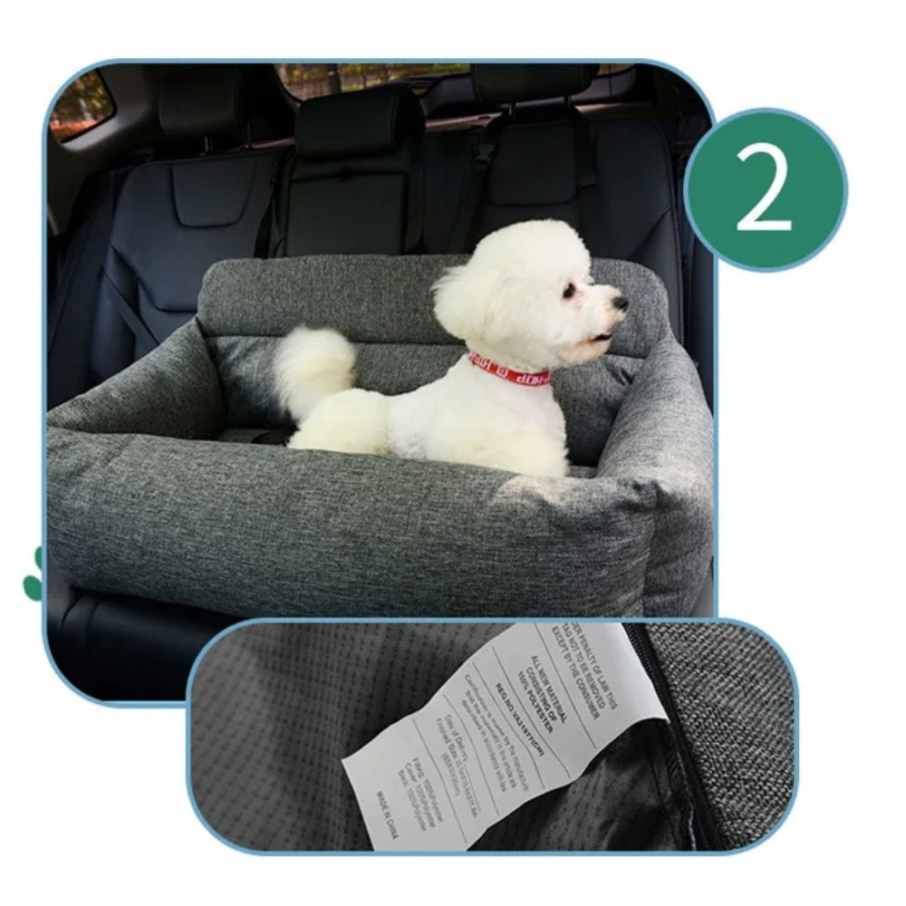 Asiento para Perro en Auto Cómodo y Seguro