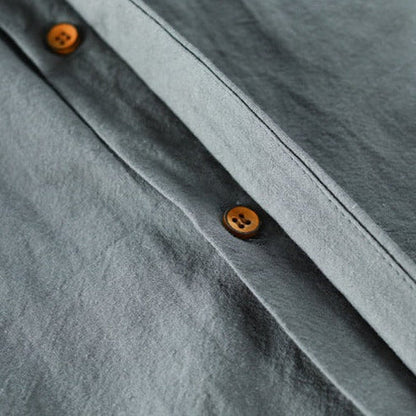 Camisa Japonesa para Hombre con Estampado de Dragón