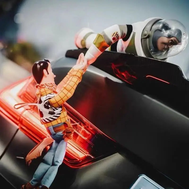 Juguete Peluche Disney Woody y Buzz para Colgar en el Coche