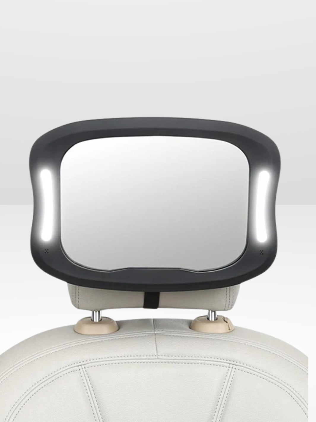 Espejo de Vigilancia para Bebé en Coche con LED