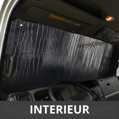 Parasol para Coche Negro con Logo Cool Ride