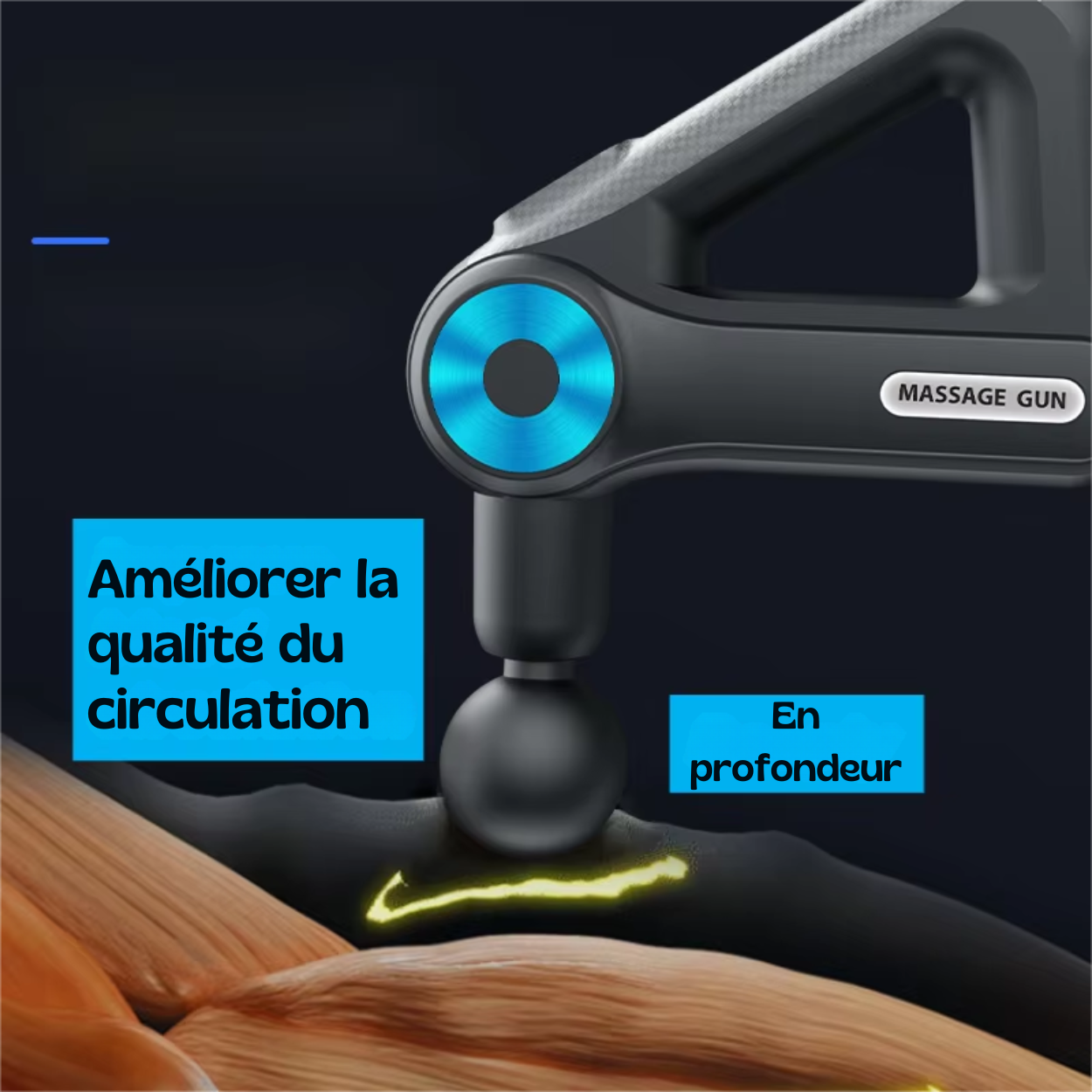 Pistola de Masaje Profesional para Músculos Cansados