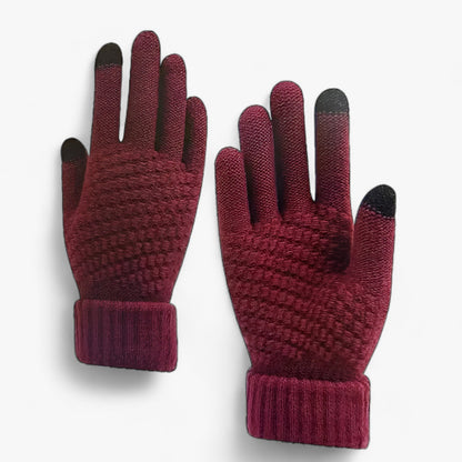 Guantes de Invierno Acogedores Táctiles Elásticos