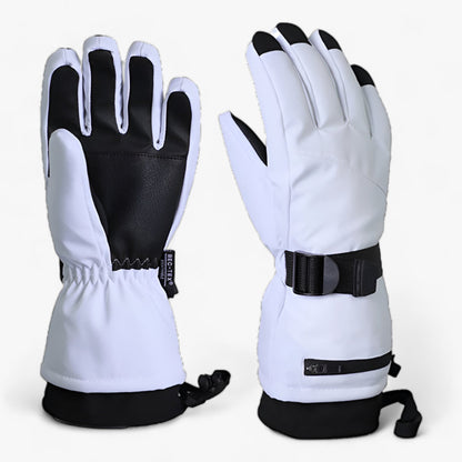 Guantes de esquí impermeables y calefactados