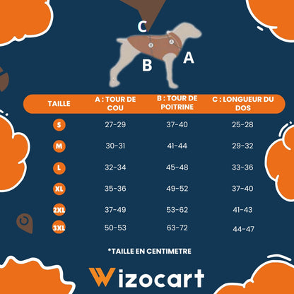 Chaleco para Perro Suave e Impermeable