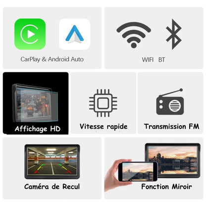 Pantalla GPS Carplay para Coche con Navegación