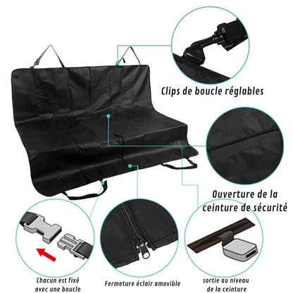 Lona para Coche que Protege el Interior para Perro