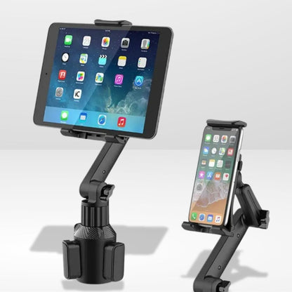Soporte para Tableta con Portavasos Ajustable
