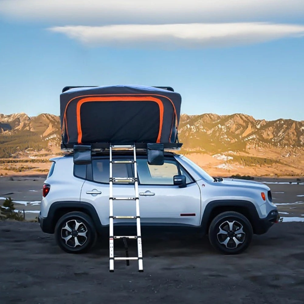 Tienda de Techo para 2 Personas para Coche con Cierre Rígido