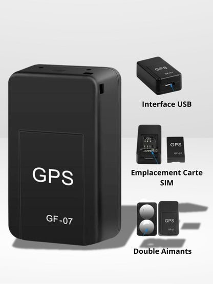 Rastreador GPS Mini Magnético Antirrobo para Vehículos y Objetos