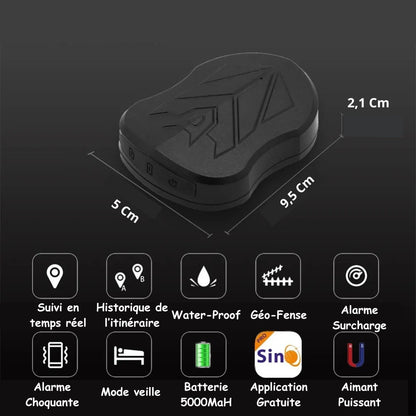Rastreador GPS para Coche 4G con Batería de Larga Duración