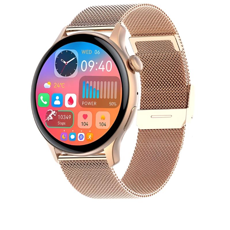 Reloj inteligente con pantalla HD para mujer